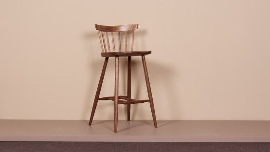 4 legged High Chair by George Nakashima Studio