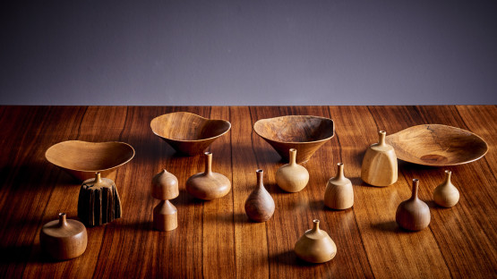 15-Piece Turned Wood Collection by Rude Osolnik