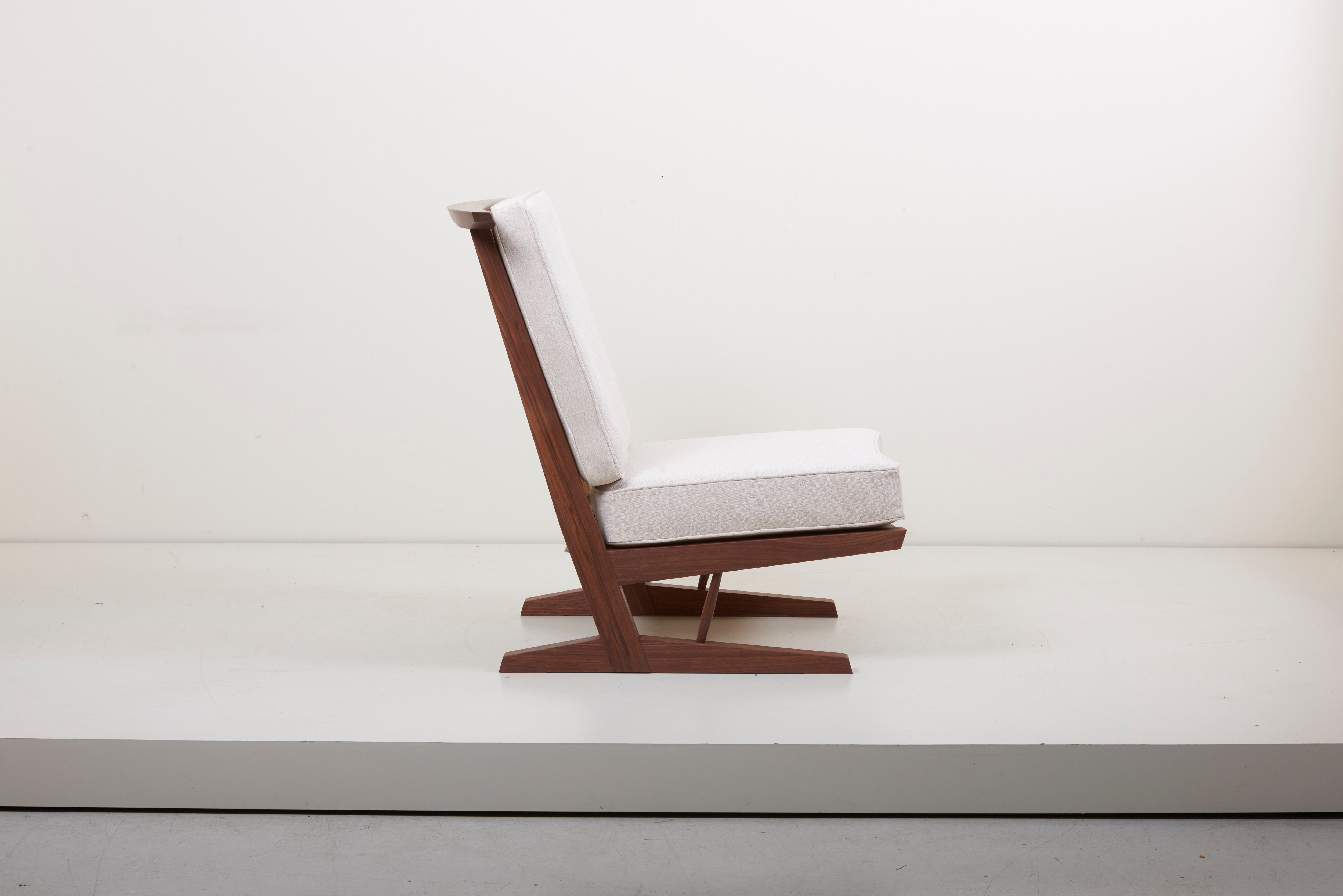 Conoid Lounge Chair by Nakashima Woodworkers