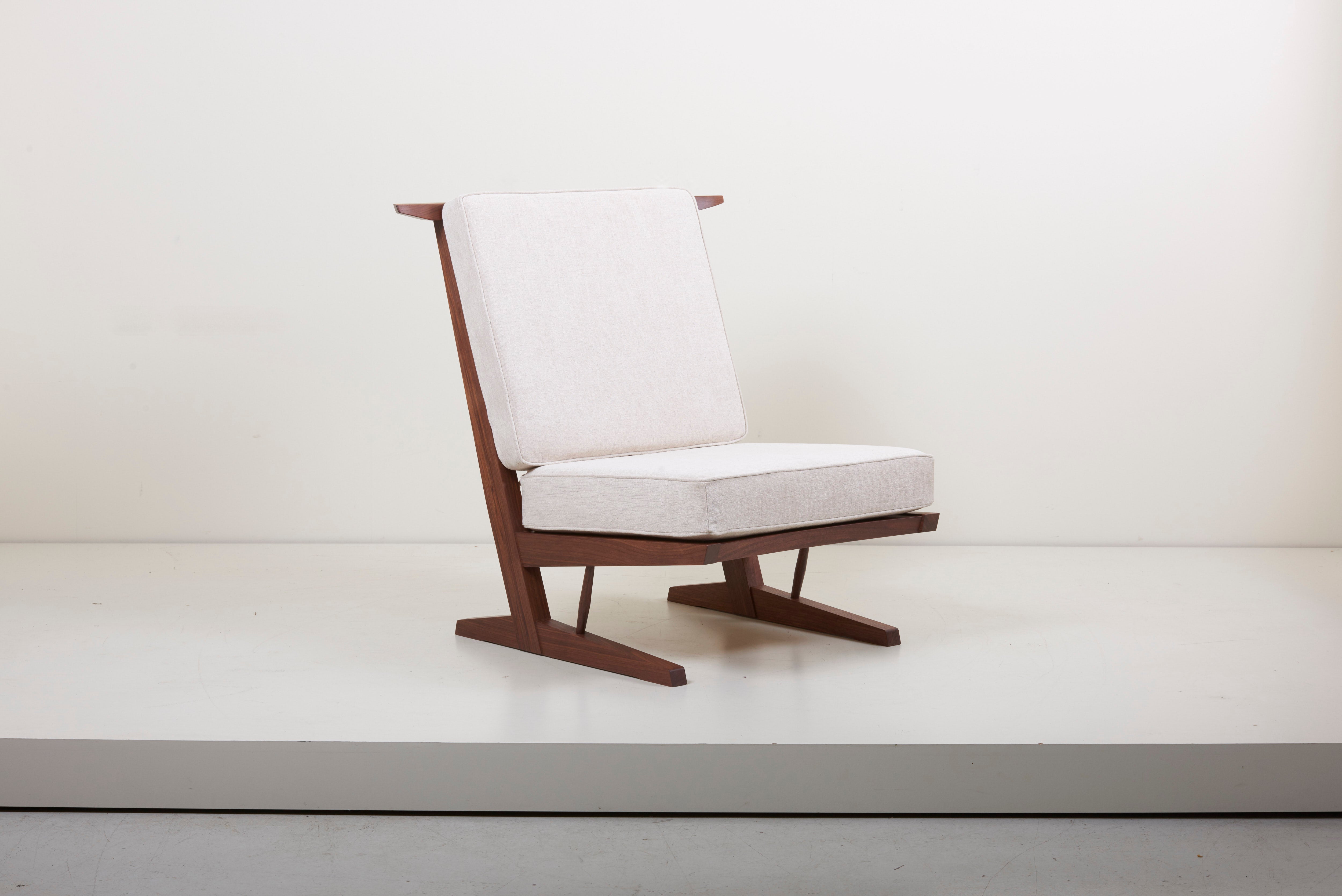 Conoid Lounge Chair by Nakashima Woodworkers
