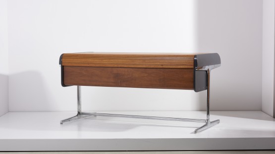 Early Tambour Roll-Top Desk by George Nelson for Herman Miller