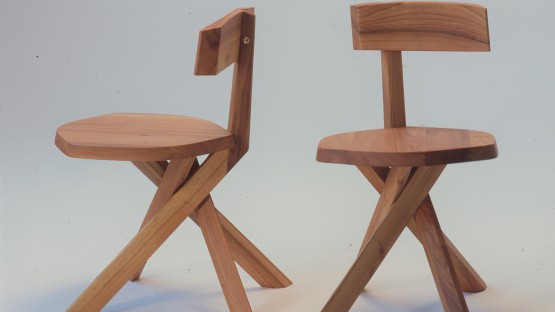 S34A Wood Chair von Pierre Chapo