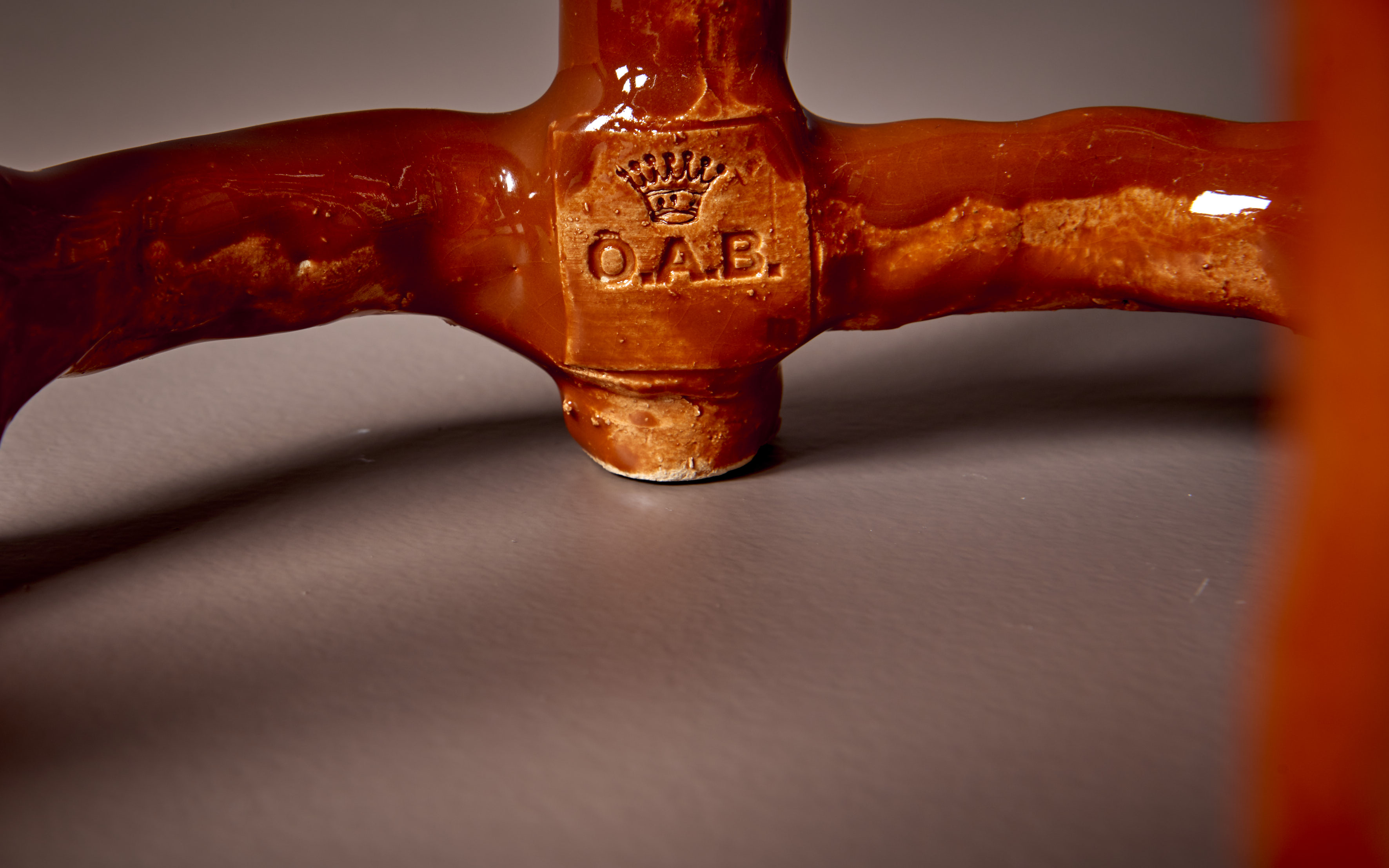 Ceramic Vessel Nr. 279 by Onka AllmayerBeck in Tobacco