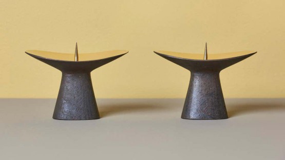 #3469 Candle Holders by Carl Auböck