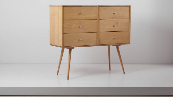 Six-Drawer on Bench by Paul McCobb Planner Group for Winchendon