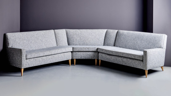 Sectional Corner Sofa by Paul McCobb Planner Group for Custom Craft